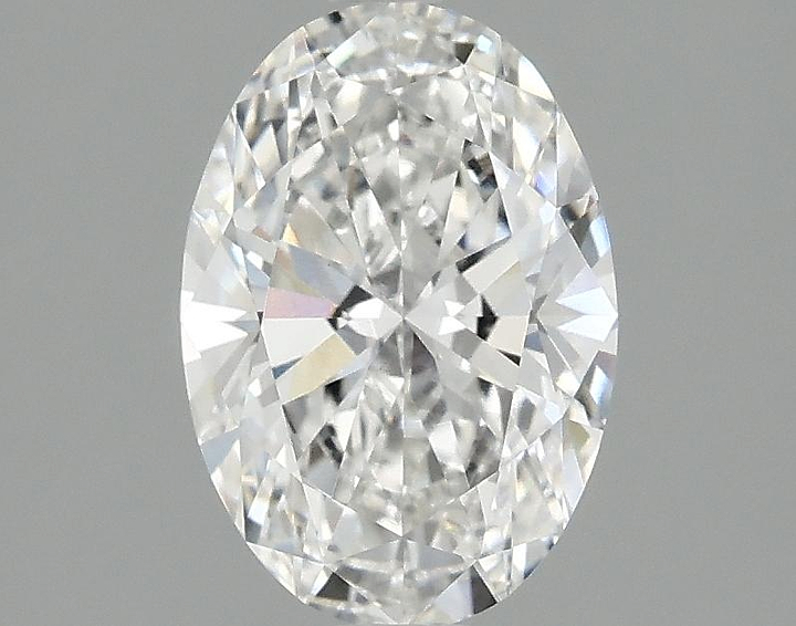 1.5 Carat Oval Shaped Ideal Cut VVS2 IGI Certified Lab Grown Diamond