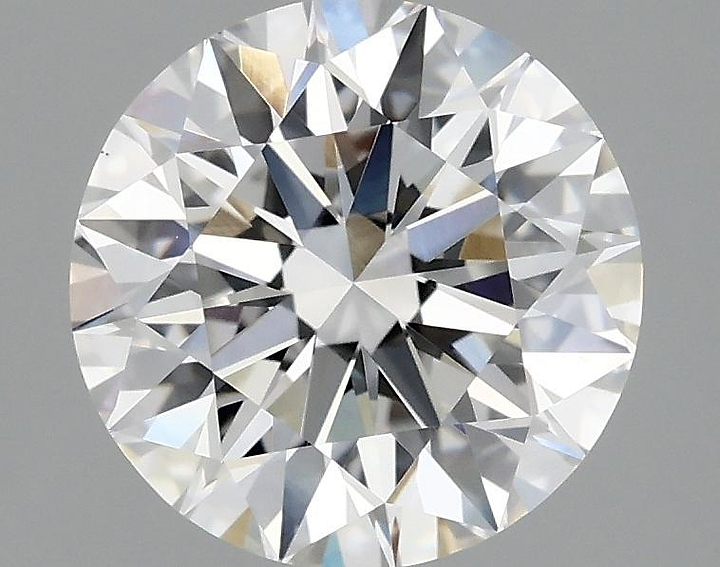 2.04 Carat Round Shaped Ideal Cut VVS2 IGI Certified Lab Grown Diamond