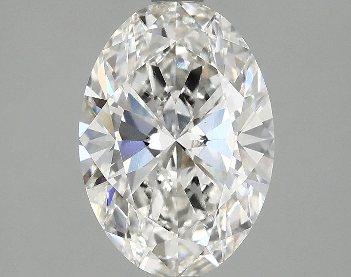 2.42 Carat Oval Shaped Ideal Cut VVS2 IGI Certified Lab Grown Diamond