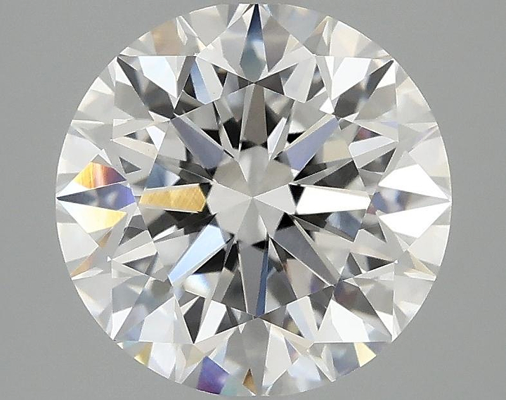 3.03 Carat Round Shaped Excellent Cut VVS2 IGI Certified Lab Grown Diamond
