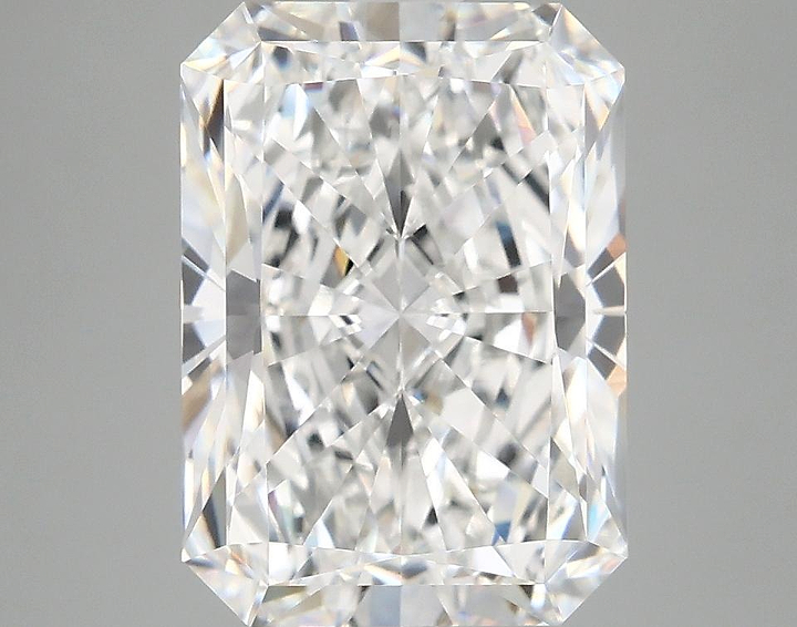 4.06 Carat Radiant Shaped Ideal Cut VVS2 IGI Certified Lab Grown Diamond