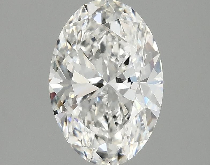 1.58 Carat Oval Shaped Ideal Cut VVS2 IGI Certified Lab Grown Diamond