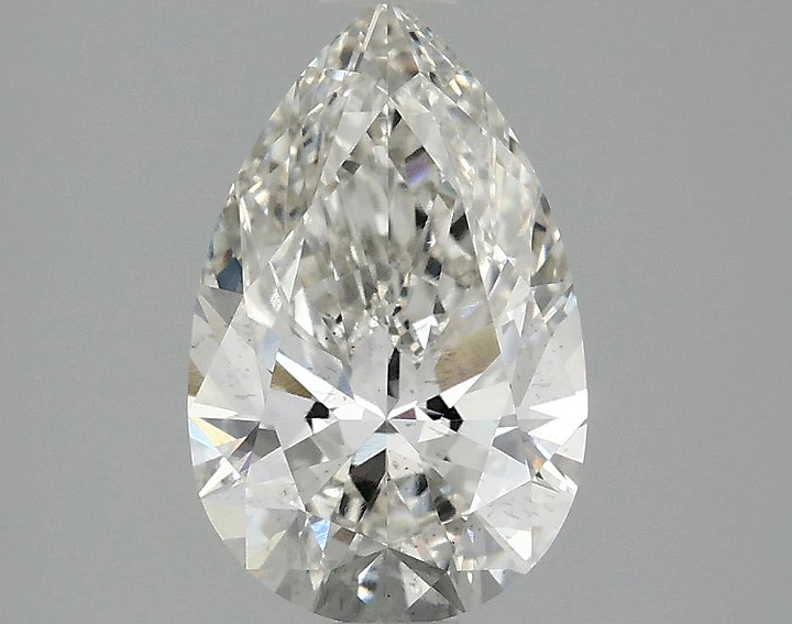 1.95 Carat Pear Shaped Ideal Cut SI1 IGI Certified Lab Grown Diamond