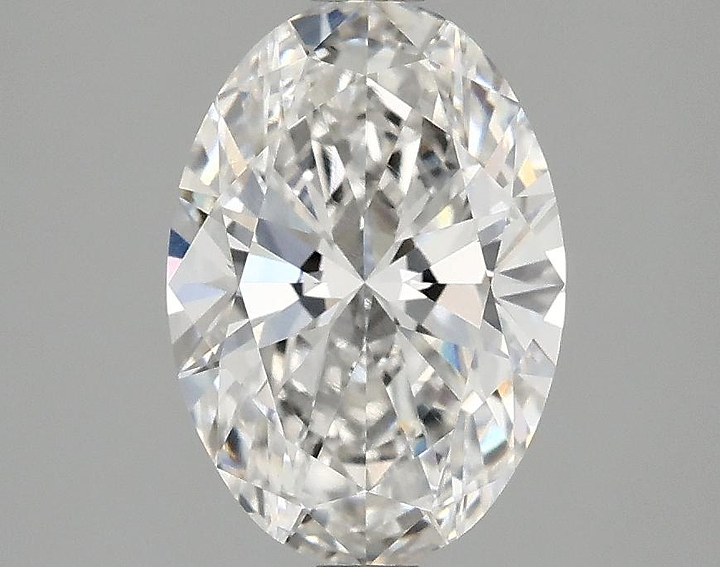 2.01 Carat Oval Shaped Ideal Cut VVS2 IGI Certified Lab Grown Diamond