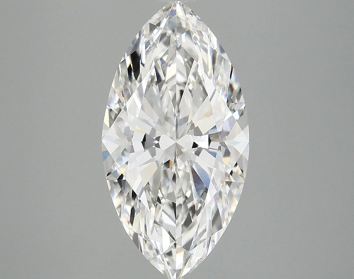 3.06 Carat Marquise Shaped Ideal Cut VS1 IGI Certified Lab Grown Diamond