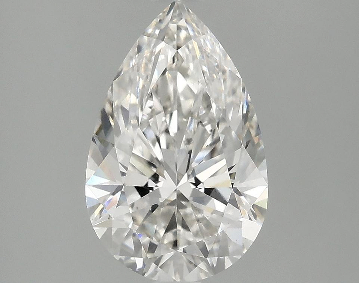 2.06 Carat Pear Shaped Ideal Cut VS1 IGI Certified Lab Grown Diamond