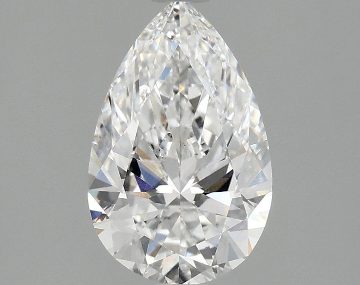 1.98 Carat Pear Shaped Ideal Cut VS1 IGI Certified Lab Grown Diamond