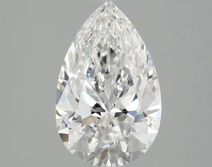 2.07 Carat Pear Shaped Ideal Cut VS1 IGI Certified Lab Grown Diamond