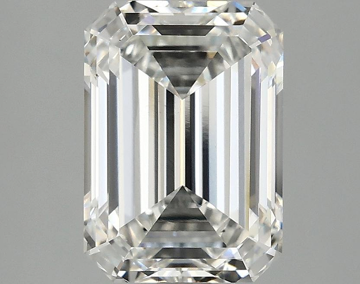 3.05 Carat Emerald Shaped Ideal Cut VS1 IGI Certified Lab Grown Diamond