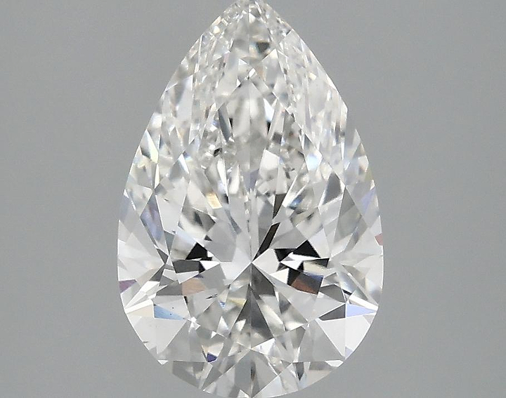 2.09 Carat Pear Shaped Excellent Cut VS1 IGI Certified Lab Grown Diamond