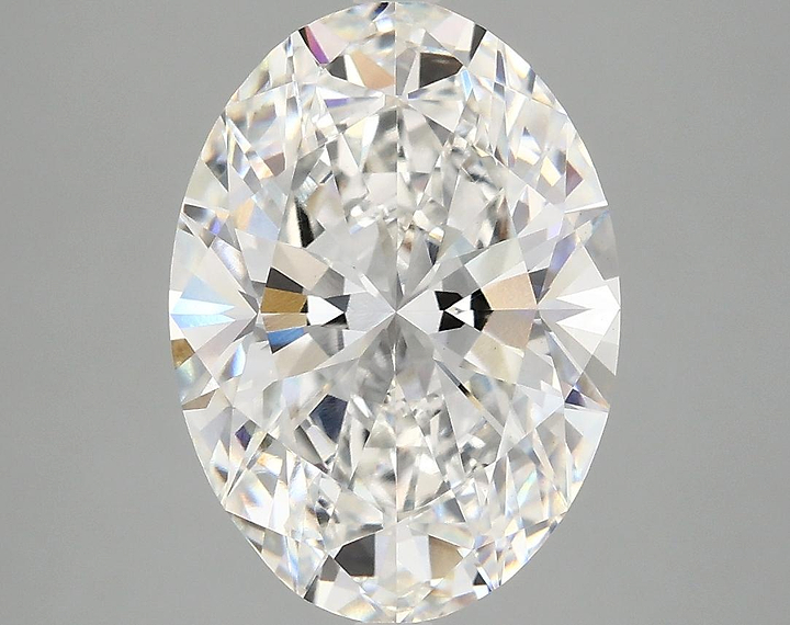 4.07 Carat Oval Shaped Ideal Cut VVS2 IGI Certified Lab Grown Diamond