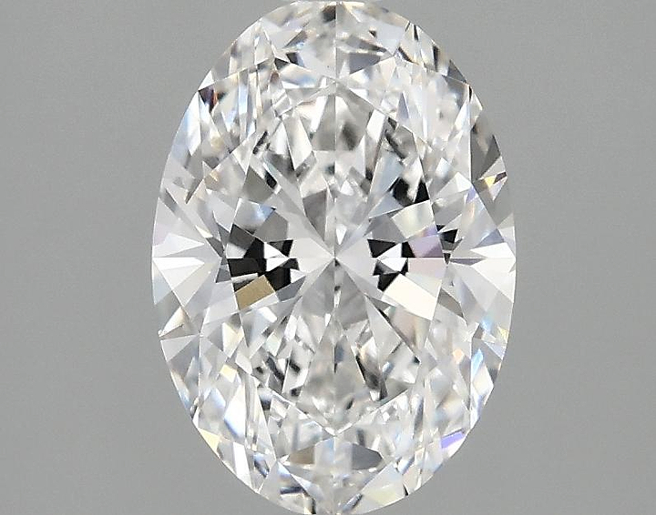1.53 Carat Oval Shaped Ideal Cut VVS2 IGI Certified Lab Grown Diamond