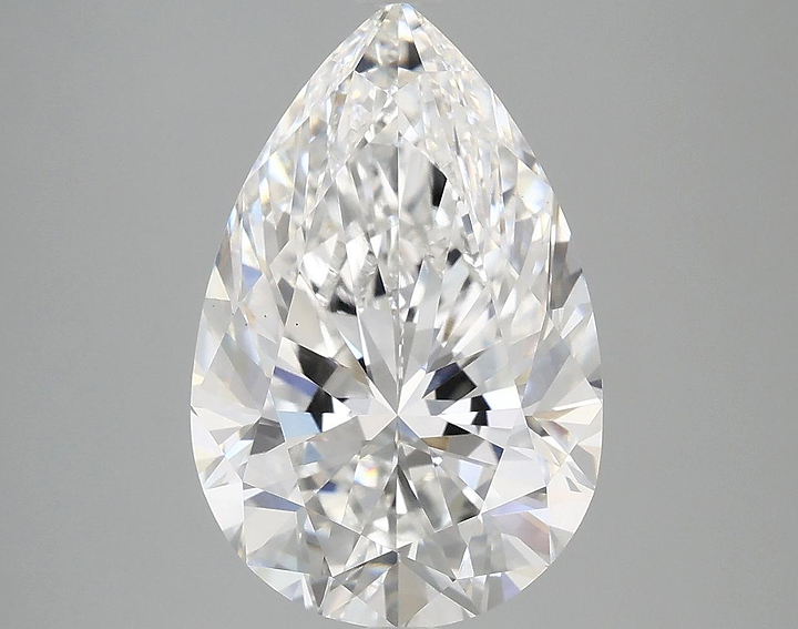 5.05 Carat Pear Shaped Excellent Cut VS1 IGI Certified Lab Grown Diamond