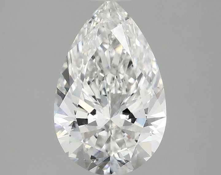 2.01 Carat Pear Shaped Ideal Cut VS2 IGI Certified Lab Grown Diamond