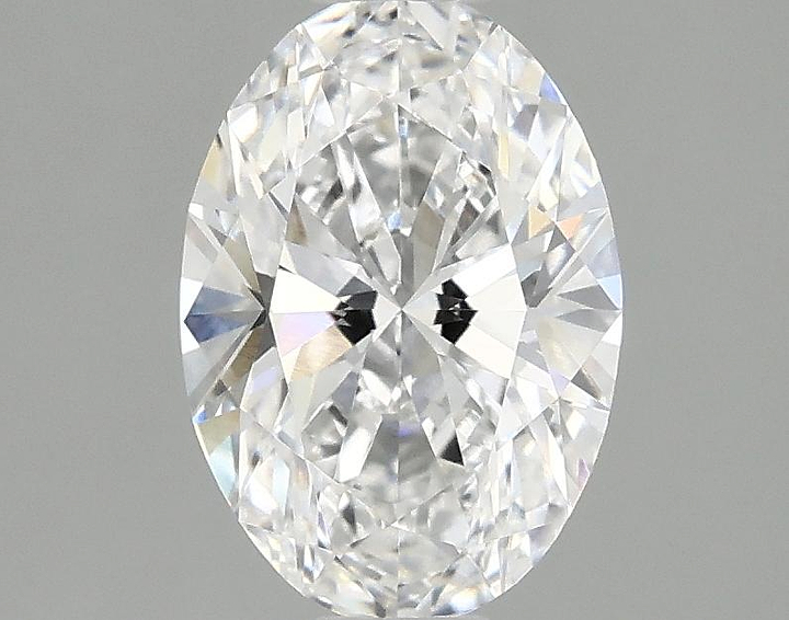 1.45 Carat Oval Shaped Ideal Cut VVS2 IGI Certified Lab Grown Diamond