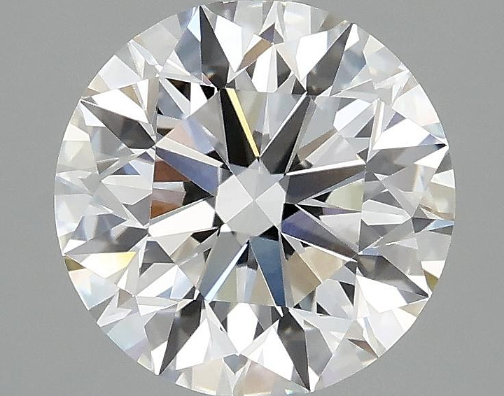2.55 Carat Round Shaped Excellent Cut VVS2 IGI Certified Lab Grown Diamond