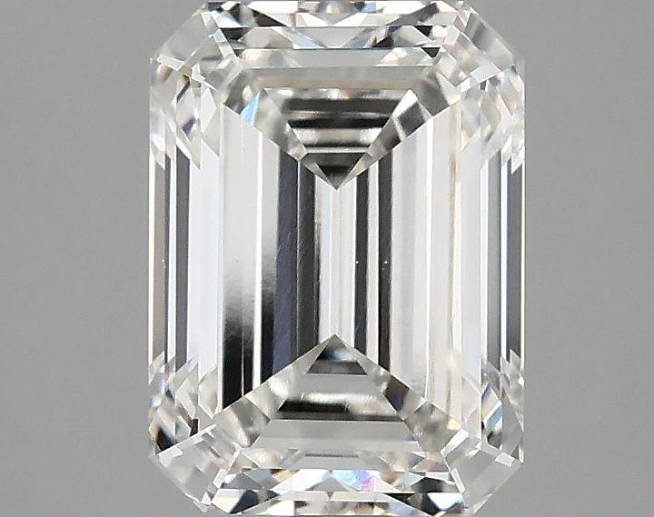 2.55 Carat Emerald Shaped Excellent Cut VS1 IGI Certified Lab Grown Diamond
