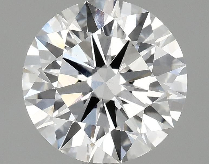 1.58 Carat Round Shaped Ideal Cut VS1 IGI Certified Lab Grown Diamond