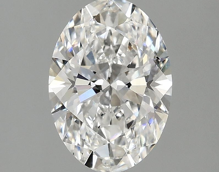 1.55 Carat Oval Shaped Ideal Cut VS2 IGI Certified Lab Grown Diamond
