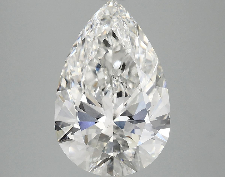 4.01 Carat Pear Shaped Ideal Cut VS2 IGI Certified Lab Grown Diamond