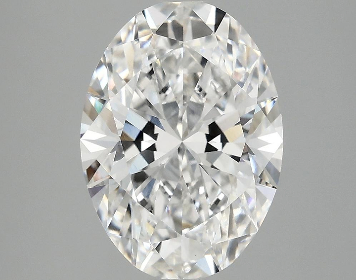 3.06 Carat Oval Shaped Ideal Cut VVS2 IGI Certified Lab Grown Diamond