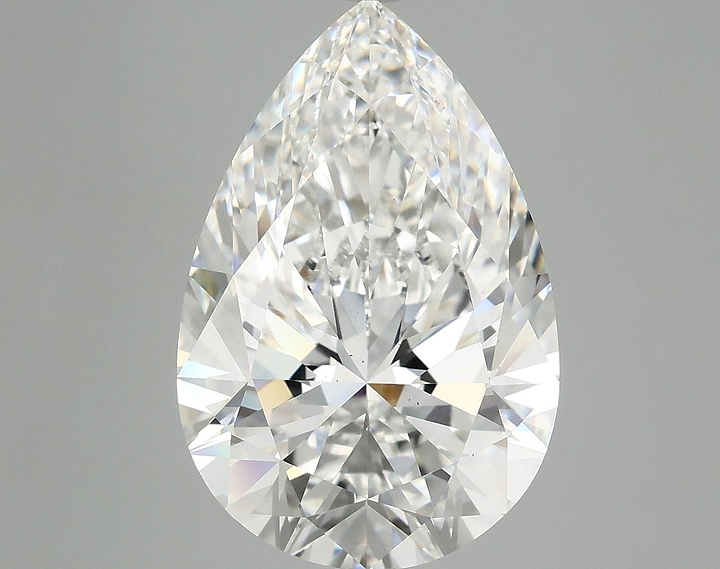 6.99 Carat Pear Shaped Excellent Cut VS2 IGI Certified Lab Grown Diamond
