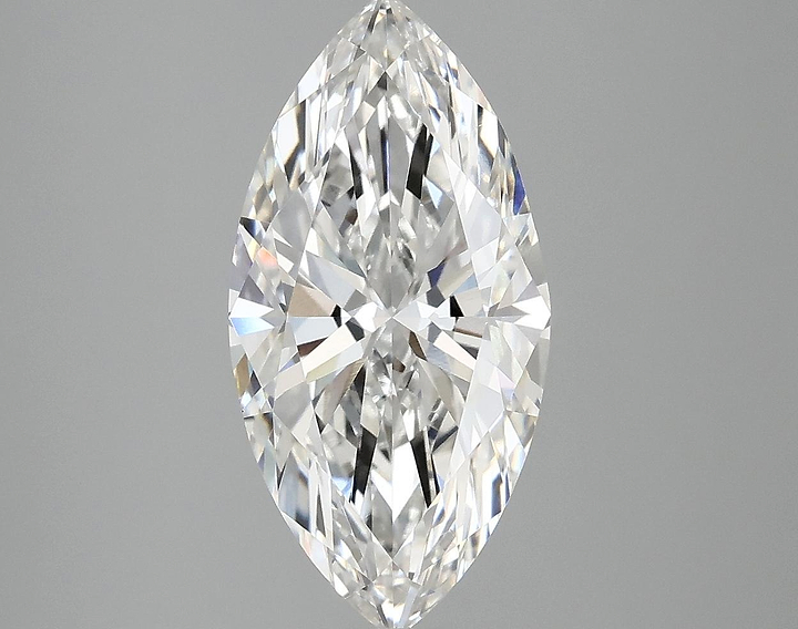 3.01 Carat Marquise Shaped Ideal Cut VVS2 IGI Certified Lab Grown Diamond