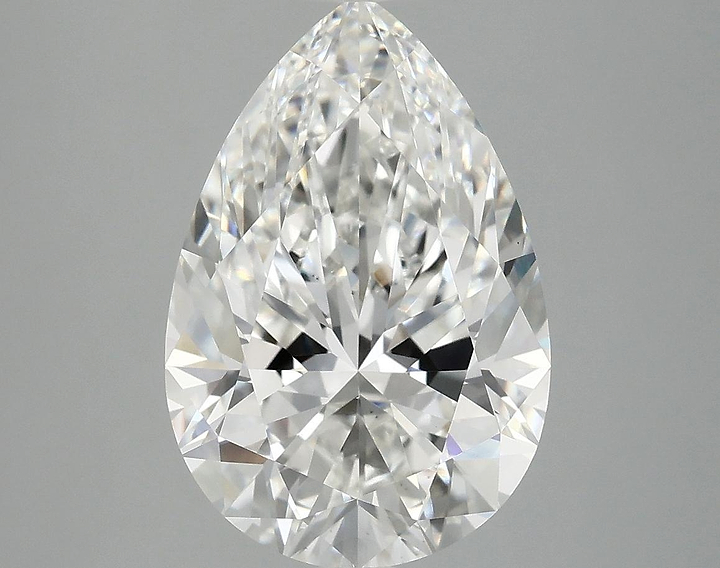 4.03 Carat Pear Shaped Excellent Cut VS1 IGI Certified Lab Grown Diamond