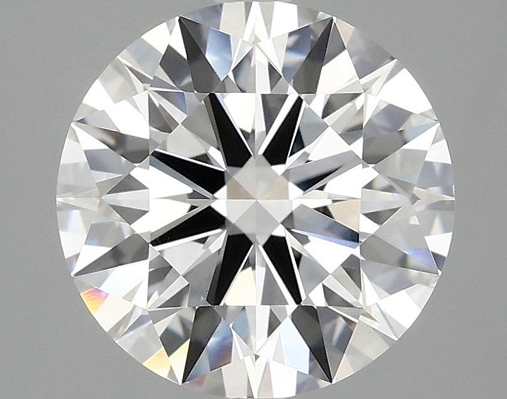 3.09 Carat Round Shaped Ideal Cut VVS2 IGI Certified Lab Grown Diamond