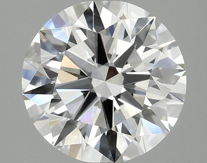 2.52 Carat Round Shaped Ideal Cut VVS2 IGI Certified Lab Grown Diamond