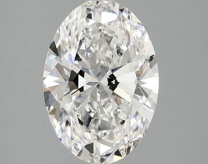 2.1 Carat Oval Shaped Ideal Cut VVS2 IGI Certified Lab Grown Diamond