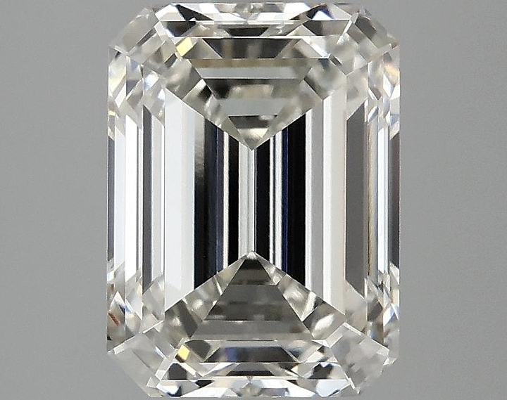 3.1 Carat Emerald Shaped Excellent Cut VVS2 IGI Certified Lab Grown Diamond