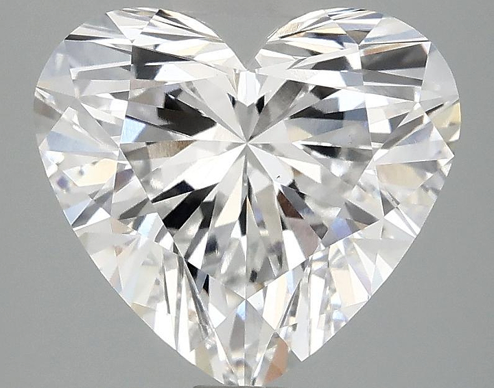 3.09 Carat Heart Shaped Ideal Cut VS1 IGI Certified Lab Grown Diamond