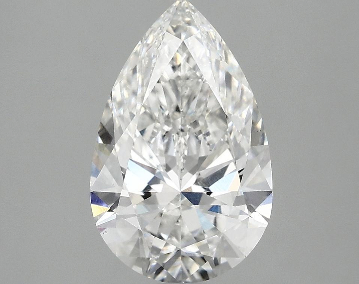 2.03 Carat Pear Shaped Ideal Cut VS1 IGI Certified Lab Grown Diamond