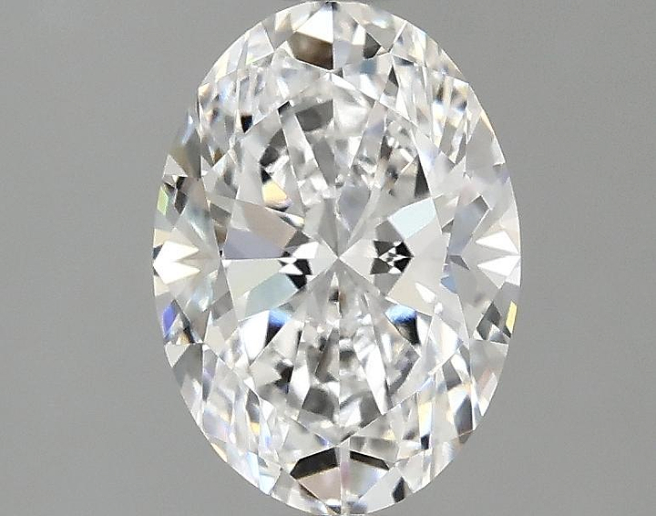 1.53 Carat Oval Shaped Ideal Cut VVS2 IGI Certified Lab Grown Diamond