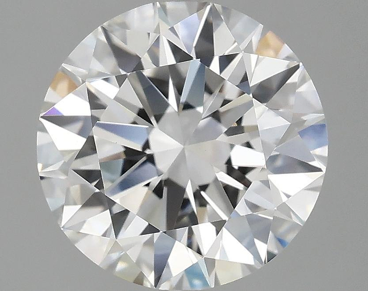 2.95 Carat Round Shaped Excellent Cut VVS2 IGI Certified Lab Grown Diamond