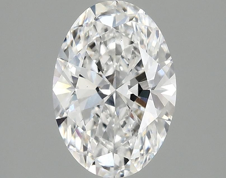 1.64 Carat Oval Shaped Ideal Cut VVS2 IGI Certified Lab Grown Diamond