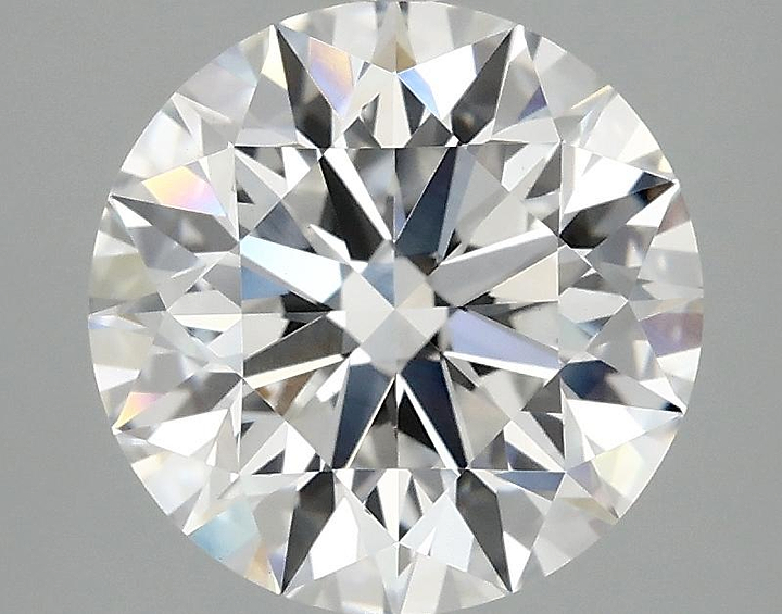 3.08 Carat Round Shaped Excellent Cut VS1 IGI Certified Lab Grown Diamond