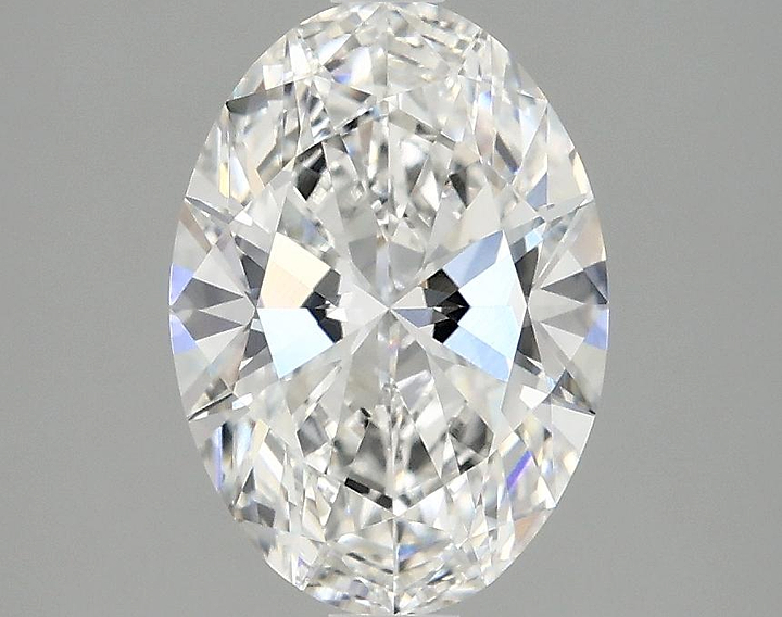 2.02 Carat Oval Shaped Ideal Cut VVS2 IGI Certified Lab Grown Diamond