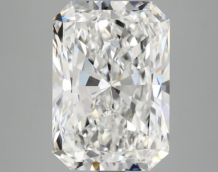 4.05 Carat Radiant Shaped Ideal Cut VVS2 IGI Certified Lab Grown Diamond