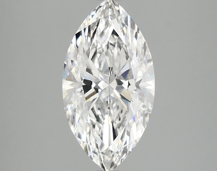 2.1 Carat Marquise Shaped Excellent Cut VS1 IGI Certified Lab Grown Diamond