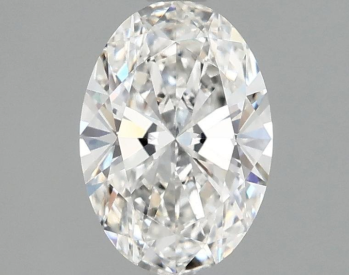 1.5 Carat Oval Shaped Ideal Cut VVS2 IGI Certified Lab Grown Diamond