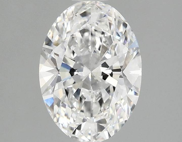1.54 Carat Oval Shaped Ideal Cut VVS2 IGI Certified Lab Grown Diamond
