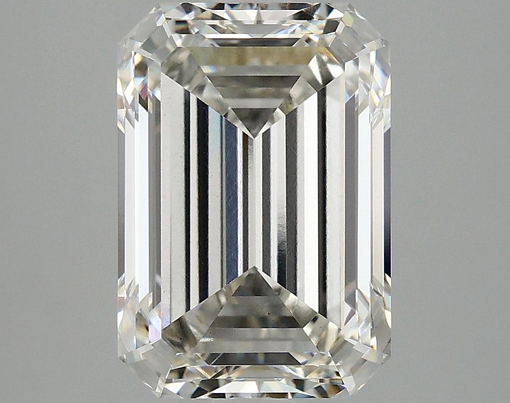 4.05 Carat Emerald Shaped Ideal Cut VS1 IGI Certified Lab Grown Diamond