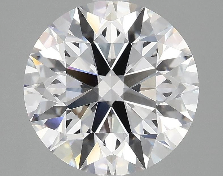 3.09 Carat Round Shaped Excellent Cut VVS2 IGI Certified Lab Grown Diamond