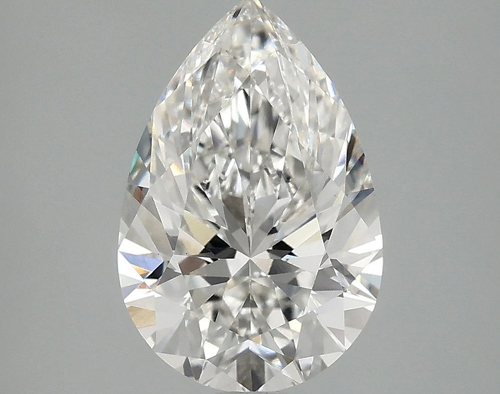 2.58 Carat Pear Shaped Excellent Cut VS1 IGI Certified Lab Grown Diamond
