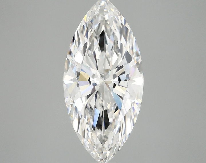 3.07 Carat Marquise Shaped Excellent Cut VS2 IGI Certified Lab Grown Diamond