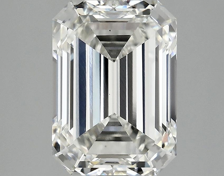 3.02 Carat Emerald Shaped Ideal Cut VS1 IGI Certified Lab Grown Diamond