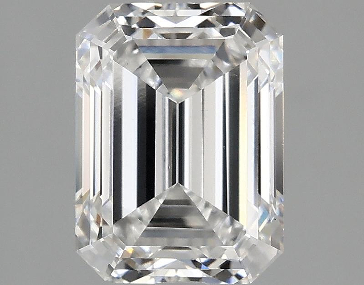 2.1 Carat Emerald Shaped Excellent Cut VS1 IGI Certified Lab Grown Diamond