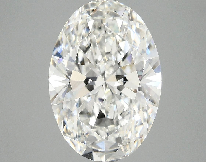 4.08 Carat Oval Shaped Ideal Cut VVS2 IGI Certified Lab Grown Diamond